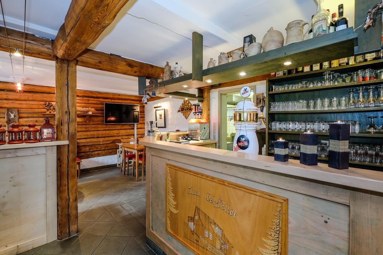 Hotel Garni Und Gaststaette Zum Holzfaeller シールケ エクステリア 写真